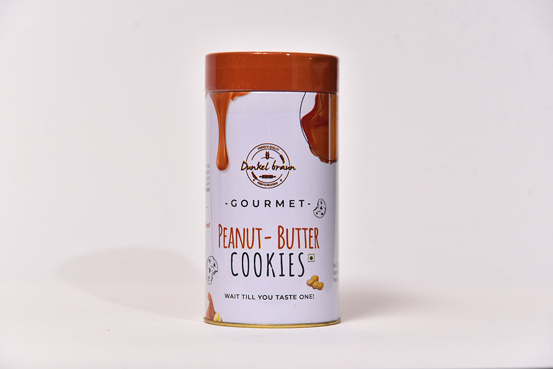 Gourmet Peanut Butter Cookies 200gms/Jar