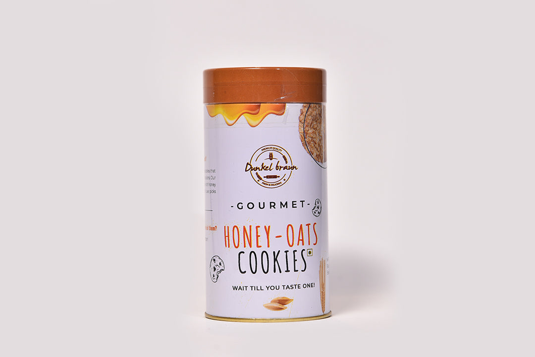 Gourmet Honey Oats Cookies 200gms/Jar