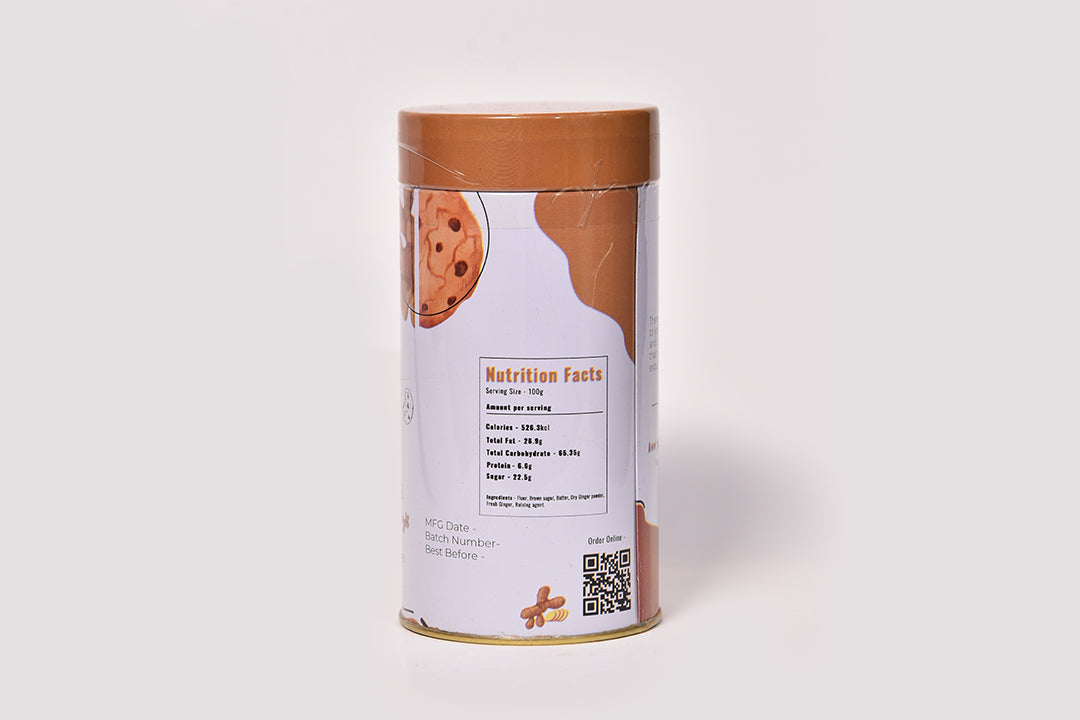 Gourmet Ginger Cookies 200gms/Jar