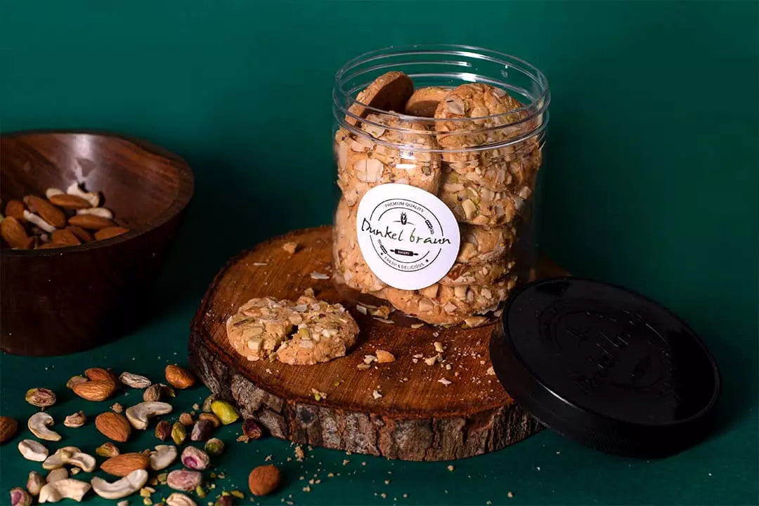 Mix Dry Fruit Cookies 200gms/Jar