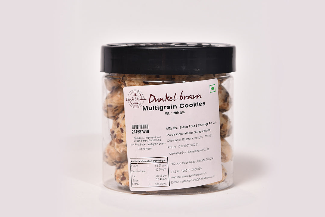 Multigrain Cookies 200gms/Jar