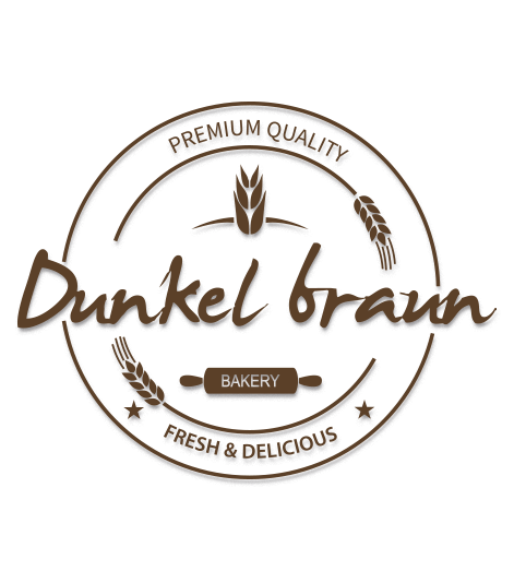 Dunkel braun logo