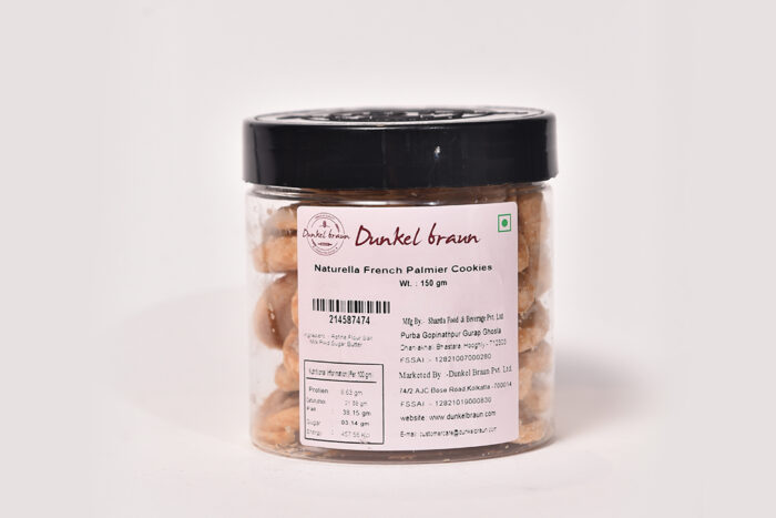 23 1 Naturelle French Palmier Cookies 150gms/Jar