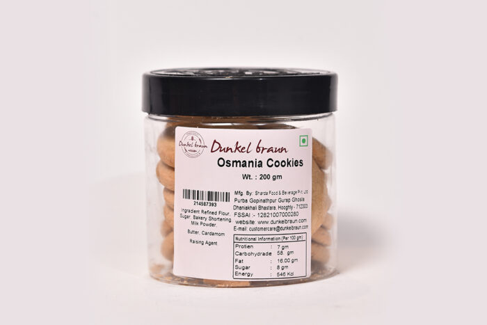 osmania Osmania Cookies 200gms/Jar