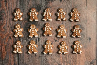 This National cookie day celebrate with some gingerbread cookies.