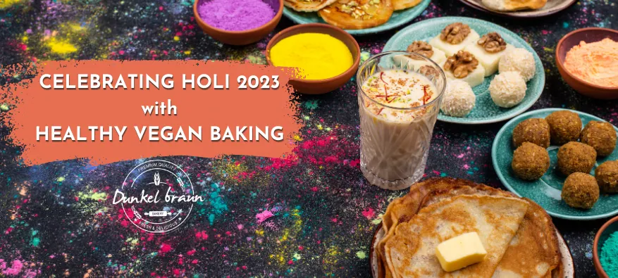 Celebrate Holi 2023 with healthy and vegan recipes for bakery treats